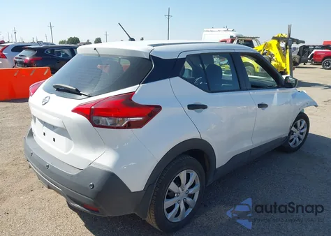 2020 Nissan Kicks S Xtronic Cvt z USA, uszkodzony, nr VIN 3N1CP5BV1LL537789
